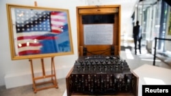 A Soviet version of the Enigma code cipher machine will be up for sale.