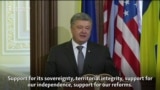 Poroshenko Meets Tillerson, Welcomes U.S. Support For Ukraine