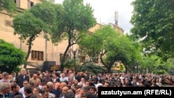 Ընդդիմության բողոքի ակցիան ԿԸՀ-ի առջև, հունիսի 14,2026թ. 