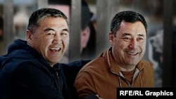 Камчыбек Ташиев жана Садыр Жапаров.