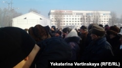 Митинг в Усолье-Сибирском, 28 ноября 2015 года