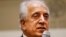 U.S. Special Representative for Afghanistan Reconciliation Zalmay Khalilzad speaks on the prospects for peace, at the U.S. Institute of Peace, in Washington on February 8.