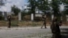 Украинские военные сбивают дроны в Херсоне, фрагмент видео
