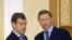 Dmitry Medvedev (left) and Sergei Ivanov (file photo)