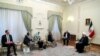 دیدار مسئول سیاست خارجی اتحادیه اروپا از تهران برای شرکت در مراسم تحلیف ریاست‌جمهوری