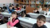 La școala din Bahmut, Ucraina