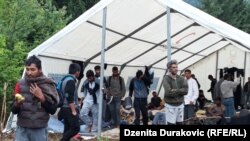 Migrantët në Bosnje. 