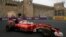 Formula One Ferrari driver Sebastian Vettel of Germany during a practice session at Baku's first Grand Prix in 2016. Vettel finished second in the race.