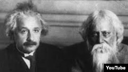 Albert Einstein və Rabindranath Tagore