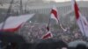 <p>Ще до початку акції силовики відгородили стратегічні об&#39;єкти &ndash; стелу біля Музею історії війни та Палацу республіки</p>
