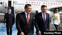 Садыр Жапаров Астанада.