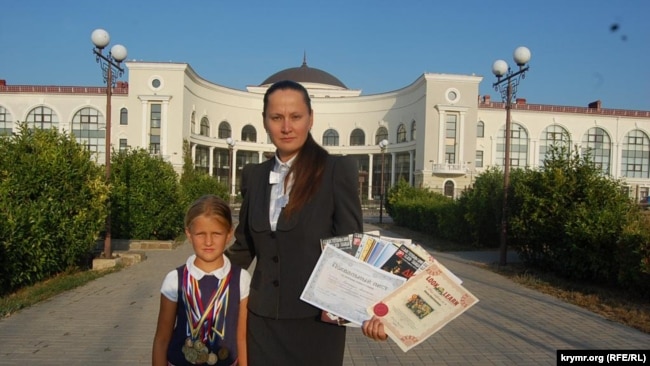 Людмила Ключинская с дочкой