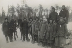 Репресовані сталінським режимом на будівництві Біломорканалу, 1932 року