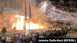 Антивладини протести во Тирана 