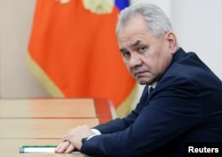 Russian Security Council's Secretary Sergei Shoigu. (file photo)