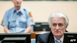 Radovan Karadžić na izricanju presude u Haškom tribunalu, 24. mart 2016.