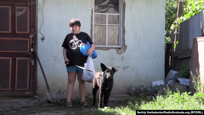 12-річний Микола і пес «Боня»