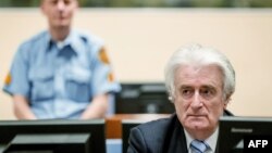 Radovan Karadžić u sudnici Haškog tribunala