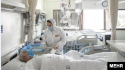 İran-Koronavirus xəstəxanası