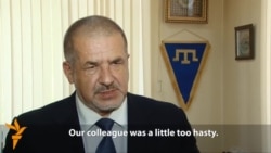 Mejlis Chief Criticizes Member's 'Hasty' Move To New Crimean Legislature