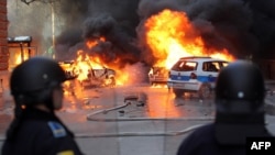 Sarajevo and other Bosnian cities were rocked by violent protests on february 7. 