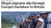 „Imigranți ilegali se strecoară prin ușa din spate a Europei în Marea Britanie”