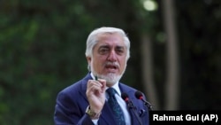 Abdullah Abdullah has criticized the Afghan president. (file photo)