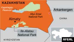 The sites of the two recent mass killings.