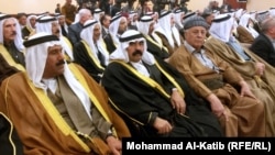 عدد من الشيوخ المشاركين في مؤتمر العشائر ، الموصل