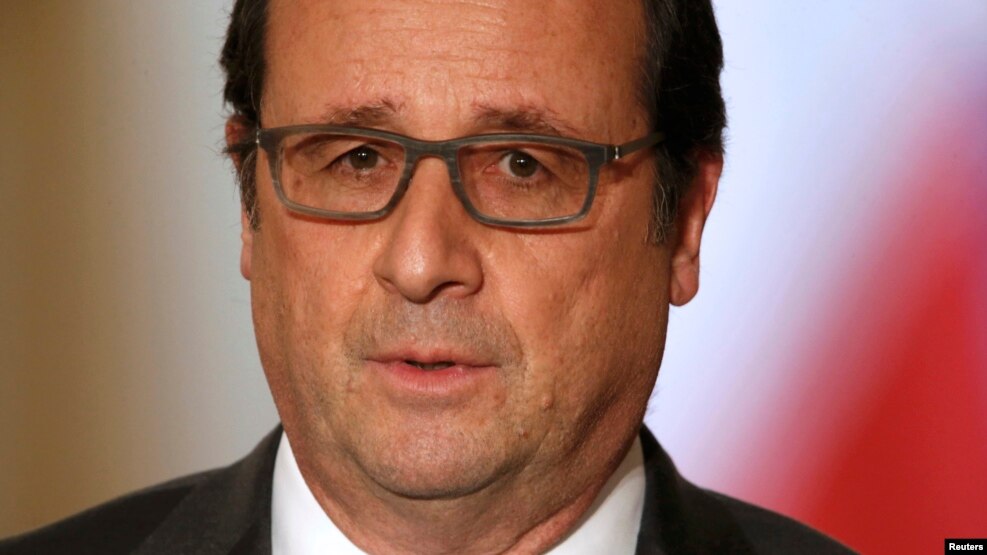 Presidenti i Francës, Francois Hollande. 