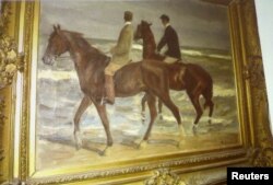 Max Liebermann 'Zwei Reiter am Strande'
