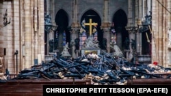 Пожежа у 850-річному соборі Паризької Богоматері розпочалася ввечері 15 квітня і тривала дев’ять годин