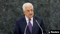 Palestinian Authority President Mahmud Abbas called the vote a "victory for Palestine." (file photo)