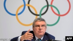 International Olympic Committee President Thomas Bach said on June 21 that there were "serious doubts" about the presumption of innocence for Russian and Kenyan athletes accused of using illegal performance-enhancing drugs.