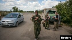 Проросійські сепаратисти на Луганщині (архівне фото)