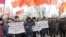 Protest antiguvernamental la Barnaul