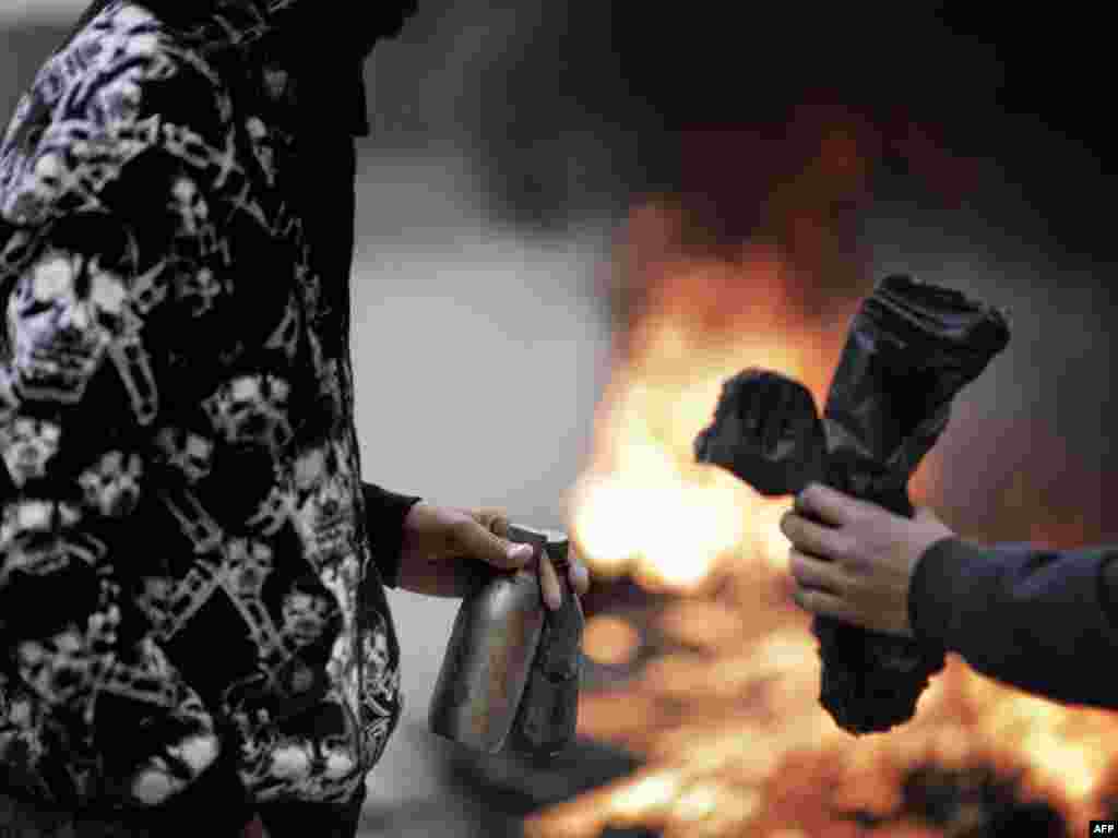 Кактэйль Молатава як зброя палестынцаў.