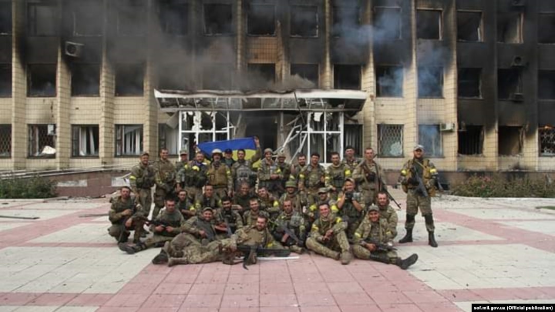 После операции сводного штурмового отряда по освобождению Торецка (Дзержинска) 21 июля 2014 года