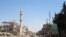 یکی از حومه‌های جنوبی دمشق، پایتخت سوریه که بر اثر جنگ داخلی ویران شد