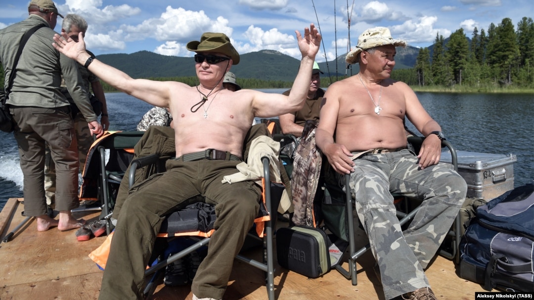 Путин и Шойгу в Тыве. 1-3 августа 2017