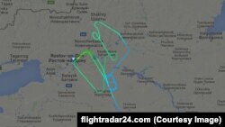 Avion je nekoliko puta kružio pre nego je pilot odlučio da prizemlji avion