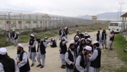 شماری از زندانیان گروه طالبان که از سوی حکومت افغانستان رها شده اند