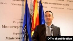 Скопје- министерот за внатрешни работи Наќе Чулев