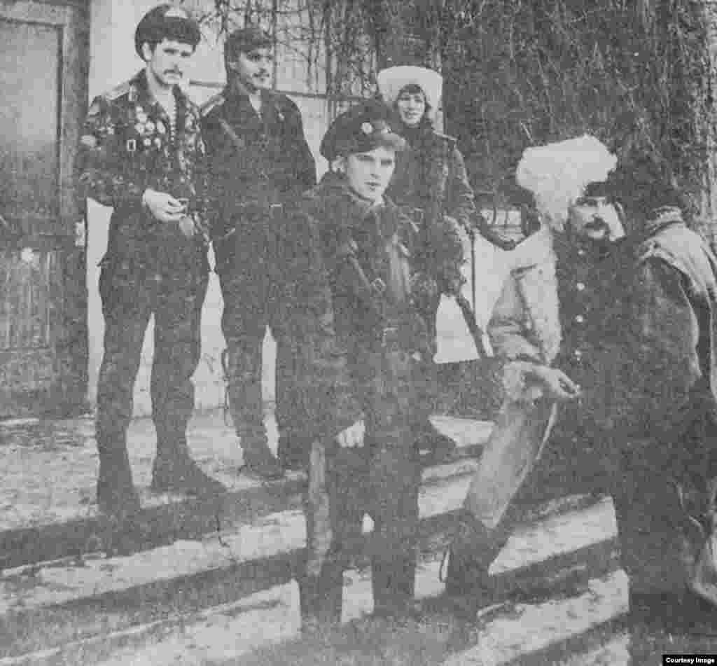 &quot;Sfatul Ţării&quot;, 1 februarie 1992, gardişti şi cazaci