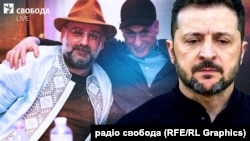 Колаж: Міндіч, Цукерман, президент України Володимир Зеленський