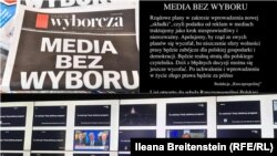 Polonia, protest în mass-media, 10 februarie 2021