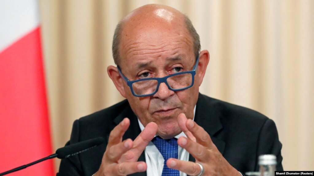 French Foreign Minister Jean-Yves Le Drian (file photo)