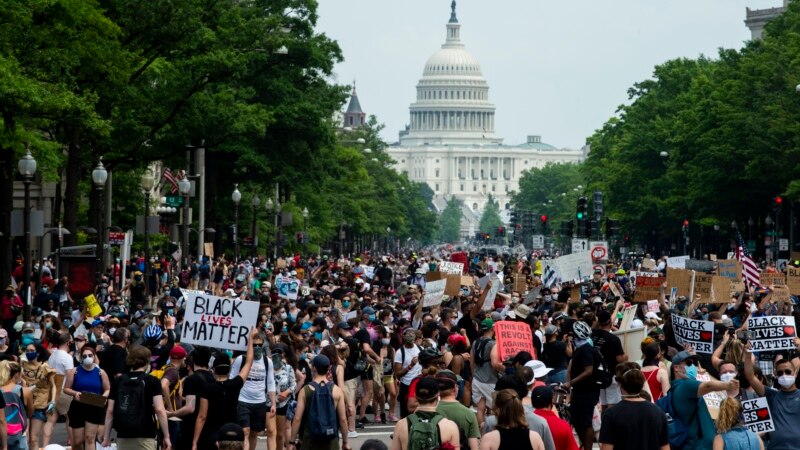 سیزدهمین روز تظاهرات در پیوند به کشته شدن جورج فلوید در امریکا