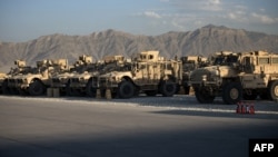 File photo of the Bagram airbase near Kabul.
