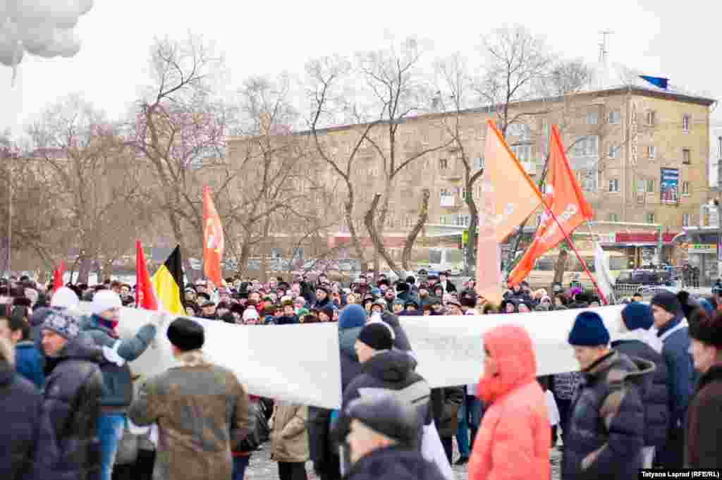 Russia -- Krasnoyarsk, miting 24.12.11